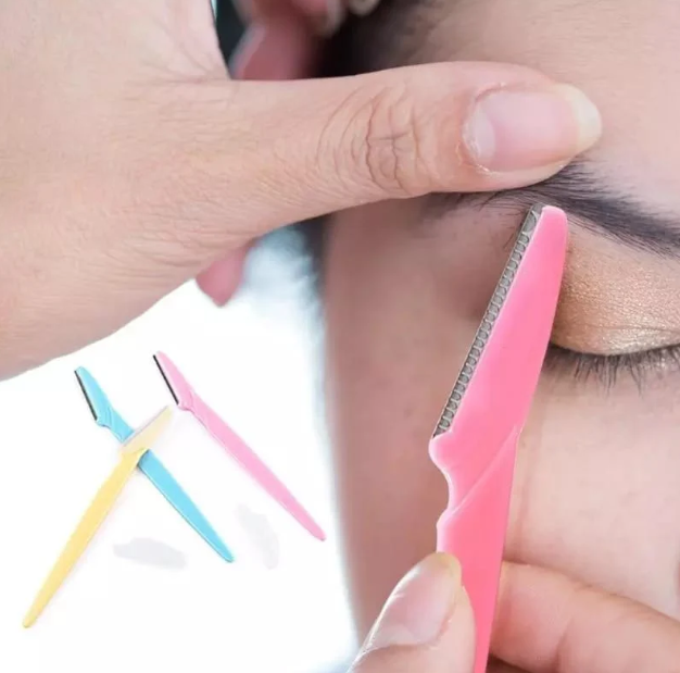 Picture of Professional Woman Eyebrow Razor Facial Hair Remover 3pcs