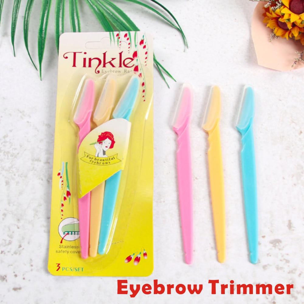 Picture of Professional Woman Eyebrow Razor Facial Hair Remover 3pcs