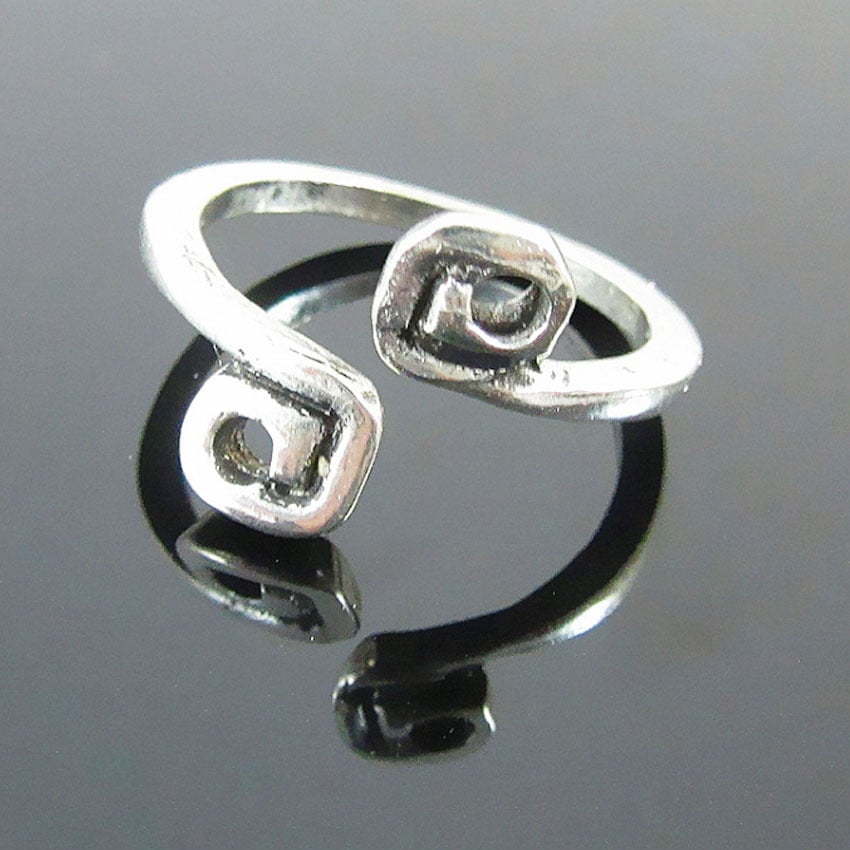 Picture of Beach Fashion Show Retro Style Ring Foot Ring - Silver