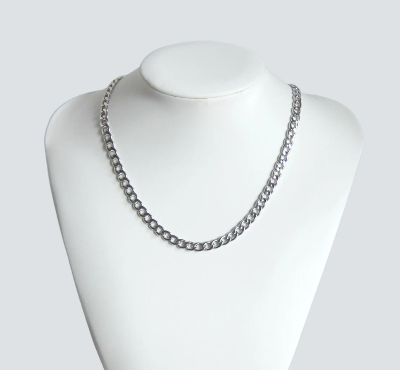 Picture of Necklace Men's Chain Stainless Steel stylish Necklace - mm