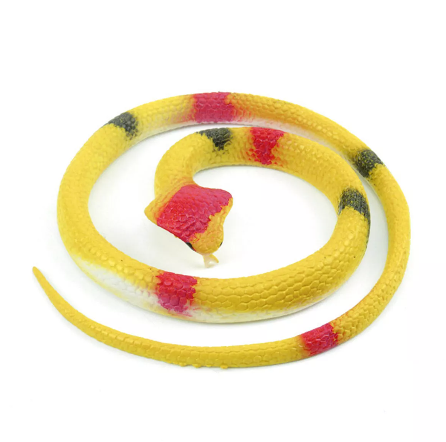 Picture of Realistic Rubber Snake Prank Party Photo Props Snakes Toy- 1 piece