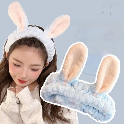 Picture of Hair Accessories Women Soft Elastic Makeup NY Ear Headband Hair Band Washing Face Snood Bath Spa