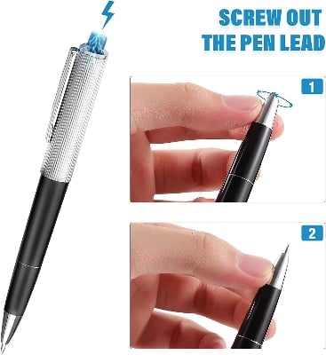 Picture of Funny Electric Shock Pen Toy Prank Trick Novelty Friend Practical Joke