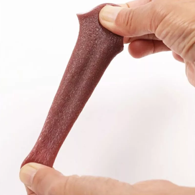 Picture of Fake Silicone Tongue Stretch Gag Joke Prank Magic Trick Scary Funny Toy