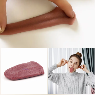 Picture of Realistic Fake Tongue Party Gag Joke Prank Magic Trick Scary Funny Toy Costume