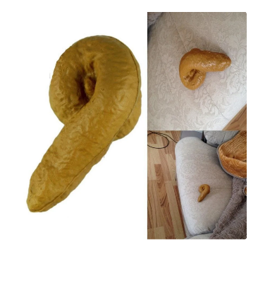 Picture of 1 Pc Funny Joke Tricky Toys Mischief Turd Gag Gift Realistic Shits Poop Fake Turd Classic Shit Practical