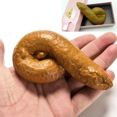 Picture of Inception Pro Infinite - Fake Poop - Soft - With Bow Tie - Top - Carnival - Joke - Halloween - Cosplay - Excellent Quality - Accessories