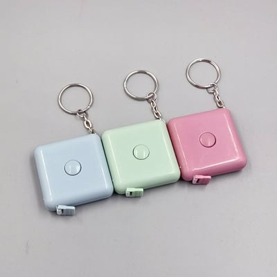 Picture of 1pc Mini Portable Measure Tape For Body Fabric Sewing Tailor Cloth Knitting Craft Retractable Dual Sided Tape Measure