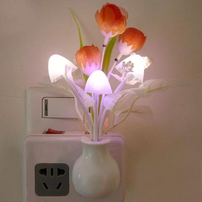 Picture of Perfect Gift Colour Changing Led Night Light Mushroom Dream Bed Lamp-Multi Design-Multicolor