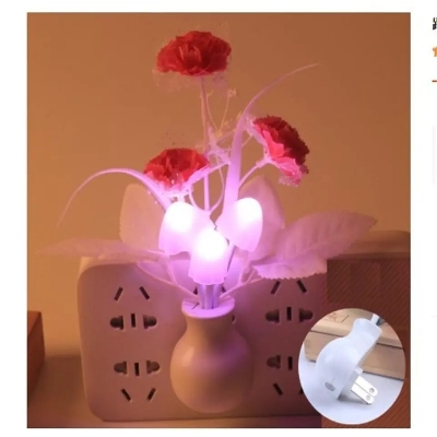 Picture of Perfect Gift Colour Changing Led Night Light Mushroom Dream Bed Lamp-Multi Design-Multicolor