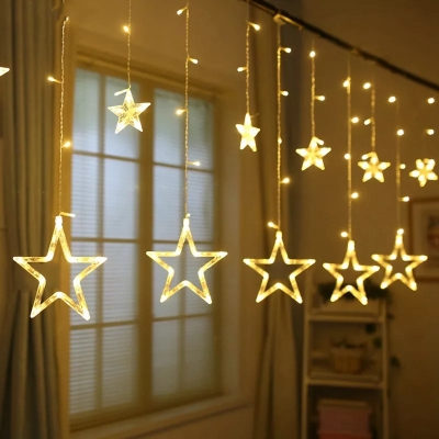Picture of Home Decorative Big Star Led Light For Home Decor-Gold