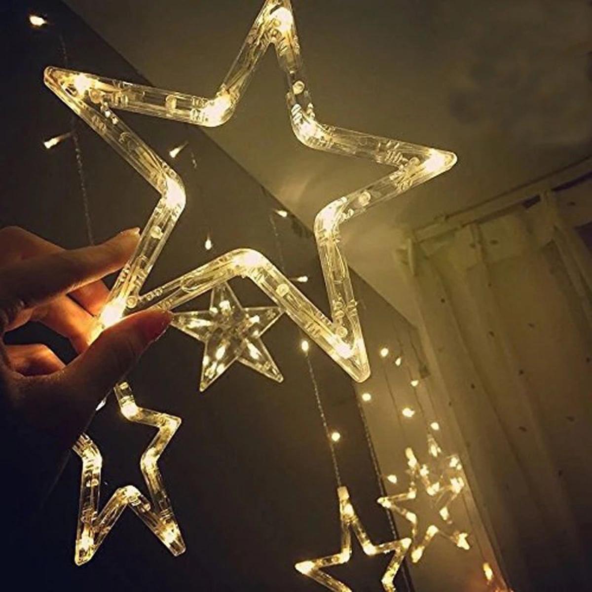 Picture of Home Decorative Big Star Led Light For Home Decor-Gold