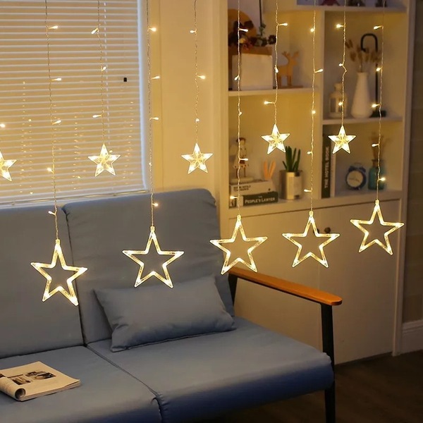 Picture of Home Decorative Big Star Led Light For Home Decor-Gold