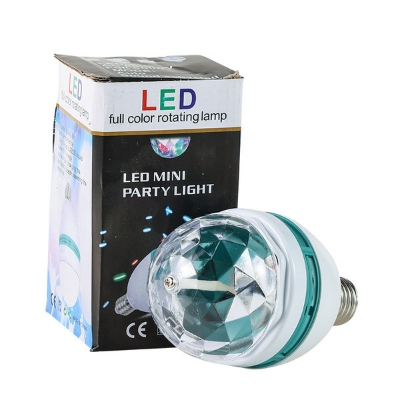 Picture of 360 Degree LED Rotating Bulb Magic Disco Light for Party/Home/Diwali Decoration-Multicolor