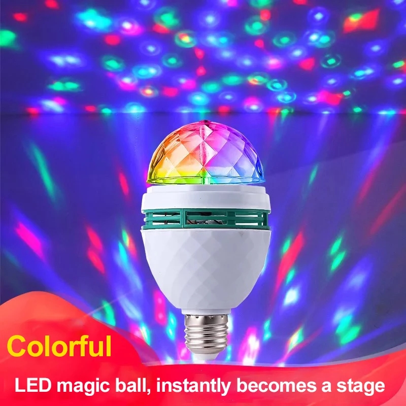 Picture of ডিস্কো ডিজে পার্টি led লাইট বাল্ব (বহু রঙের) - dj light-Multicolor