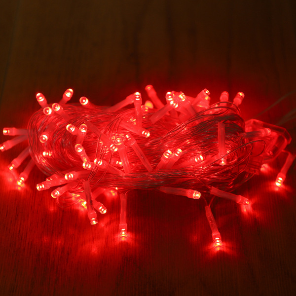Picture of Decorative Fairy Lights - 33 Feet - Light-Red