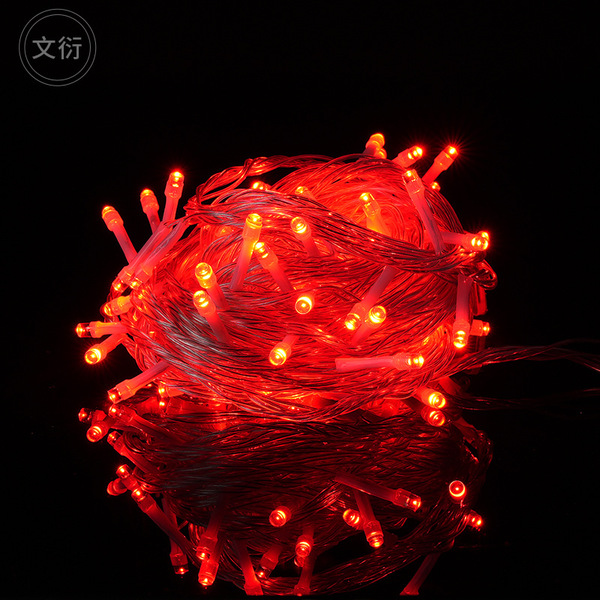 Picture of Decorative Fairy Lights - 33 Feet - Light-Red