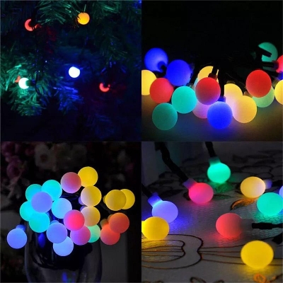 Picture of Led Ball Shaped String Fairy Lights Multi-Color - Fairy Lights-Multicolor