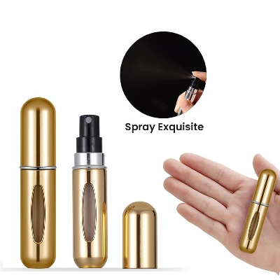 Picture of Perfume Refill Bottle Portable Mini Refillable Spray Jar Scent Pump Case Empty Cosmetic Containers Atomizer For Travel 5ml