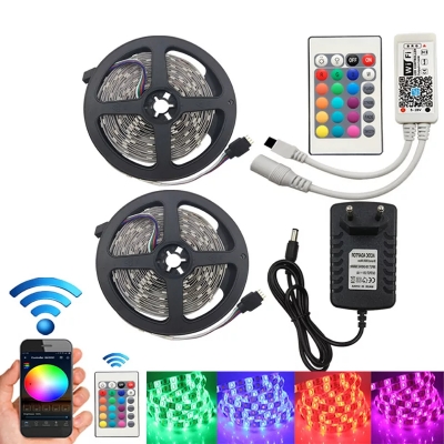 Picture of Waterproof RGB Remote Control Color Changing Fita Light LED Strip Light-Multicolor