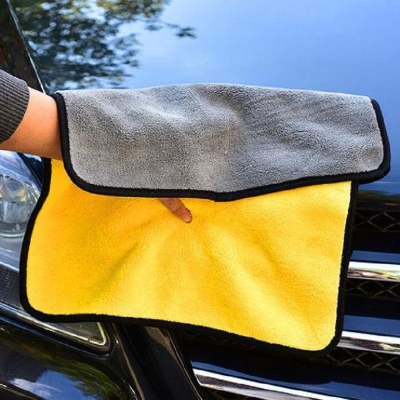 Picture of Car Wash Towel Car Accessories 30x40CM Car Wash Microfiber Towel Car Cleaning Drying Cloth Hemming Car Care Cloth Detailing