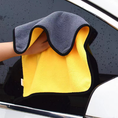 Picture of Car Wash Towel Car Accessories 30x40CM Car Wash Microfiber Towel Car Cleaning Drying Cloth Hemming Car Care Cloth Detailing