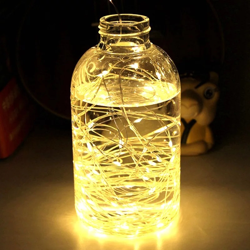 Picture of Decorative party String fairy lights for decoration 50 pcs bulb-Gold