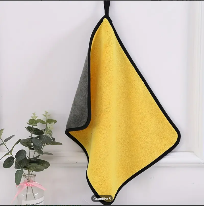 Picture of Micro Fiber Bike/Car Cleaning Towel Double Layer Medium Size - 30x30cm