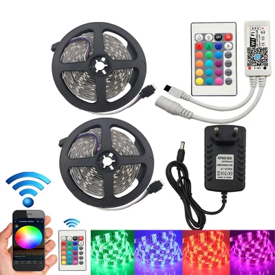 Picture of Waterproof Rgb Remote Control Led Strip Light - Rgb Led Strip Light - rgb light-Multicolor