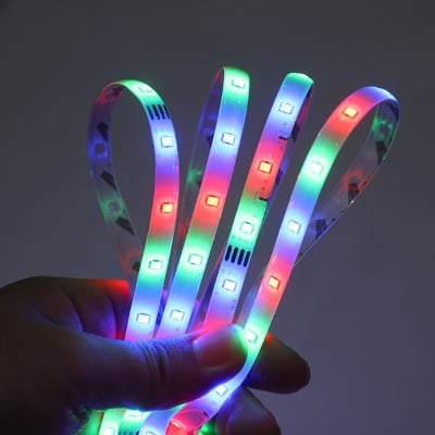 Picture of 16 Feet Rgb Remote Control Led Strip Light - Rgb Light