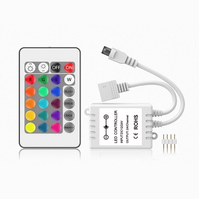 Picture of RGB controler with 24 button Remote-Multicolor