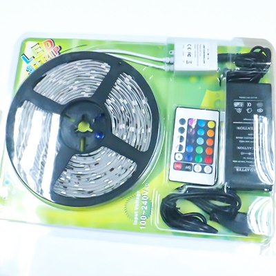 Picture of Led Light Strip Rgb 5050 Set Tape Color Changing Led Strip With Remote For Home Lighting - Rgb Led Strip Light - rgb light-Multicolor