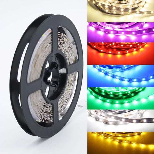 Picture of RGB 3528_ 3 color Led strip Light 5 miter ( only strip without controller adapter)-Multicolor