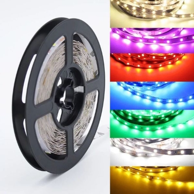 Picture of RGB 3528_ 3 color Led strip Light 5 miter ( only strip without controller adapter)-Multicolor