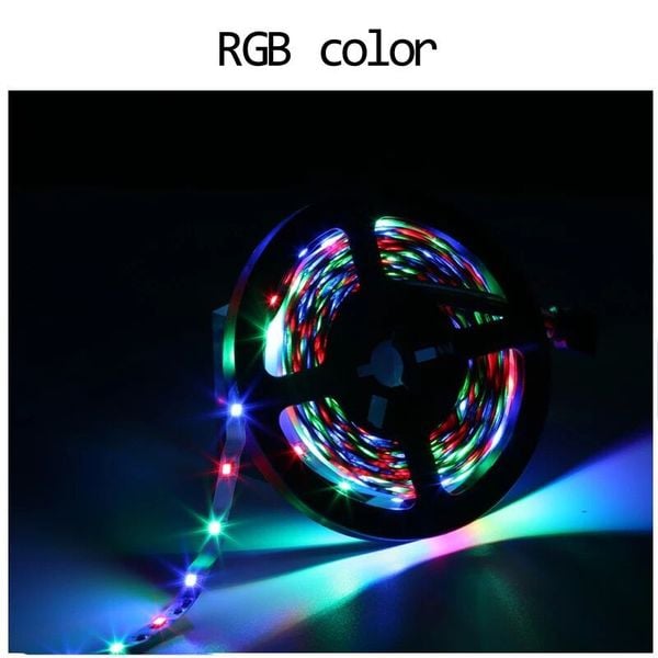 Picture of RGB 3528_ 3 color Led strip Light 5 miter ( only strip without controller adapter)-Multicolor