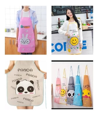 Picture of PVC Oil Proof wipeable waterproof kitchen Apron