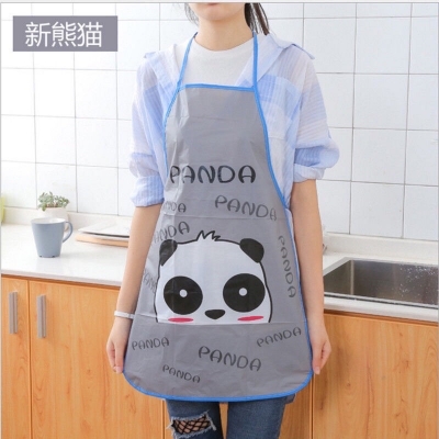 Picture of PANDA Waterproof Apron Kitchen Restaurant Cooking Bib Aprons