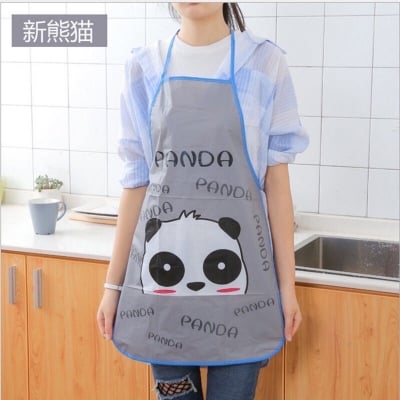 Picture of Oil Proof wipeable waterproof kitchen Cute Emoji Apron