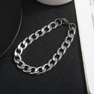 Picture of New Fashion Romantic Bracelet For Men - Silver