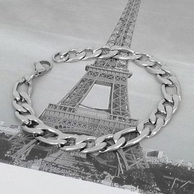 Picture of Fashionable New Chain Bracelet For Men - Silver