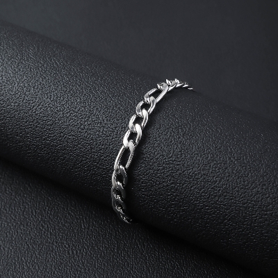 Picture of Fashionable New Chain Bracelet For Men - Silver