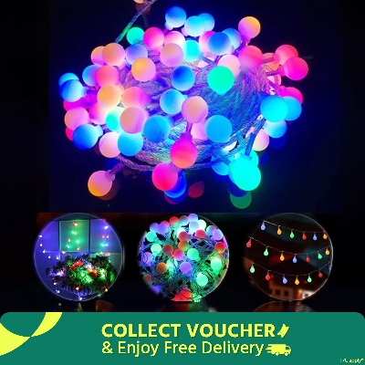 Picture of LED Ball Shaped String Fairy Lights Multicolor - Room De-Multicolor