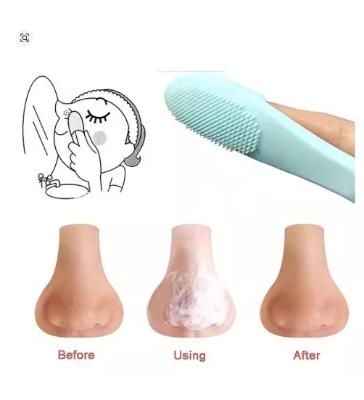 Picture of Blackhead Double-sided Massage Brushes Beauty Cleaning Tool Facial Nasal Scrub