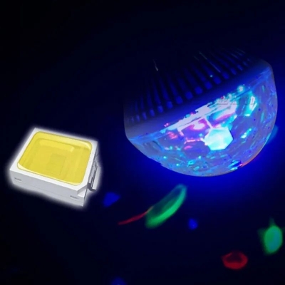 Picture of Rotating Lamp for Stage Lighting  Disco Home Party Light-Multicolor
