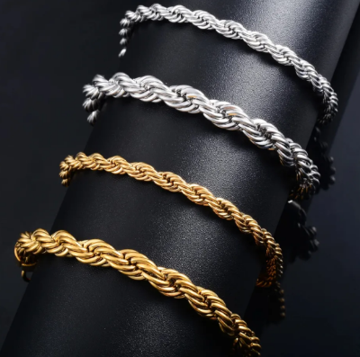 Picture of Fashion Man Jewelry Rope Chain Bracelets