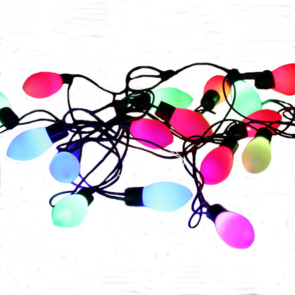 Picture of LED olive Shaped String Fairy Lights Multicolor - Room Decor