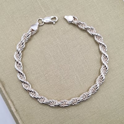 Picture of Hip Hop Bracelet for Men - Silver