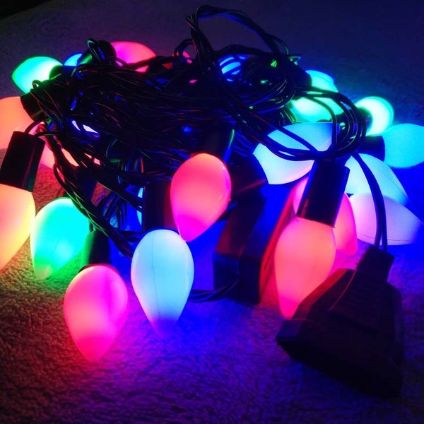 Picture of LED olive Shaped String Fairy Lights Multicolor - Room Decor