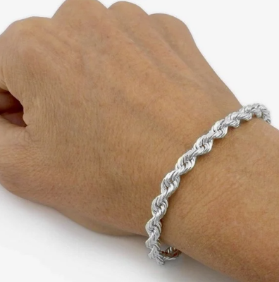 Picture of Hip Hop Bracelet for Men - Silver