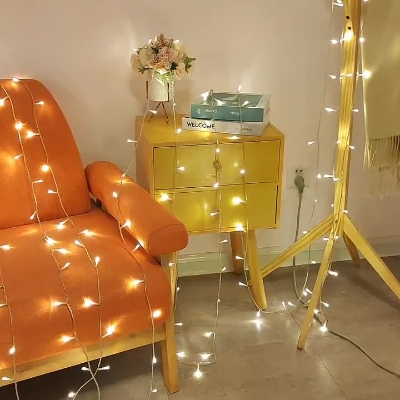 Picture of Decorative Fairy Lights - 30 Feet Golden
